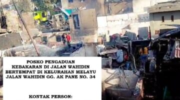 111 Jiwa Terdata Terdampak Musibah Kebakaran, Brando Sitorus : Kita Buka Posko Pengaduan