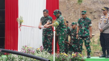 Resmikan Dam Parit Irigasi, Kasad Dorong Hanpangan untuk Sejahterakan Ribuan Petani Sukabumi